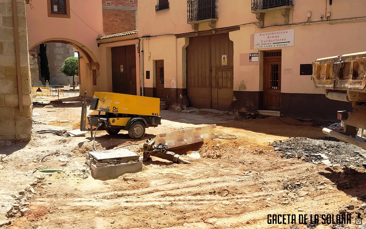 Calle Doña Ángela obras