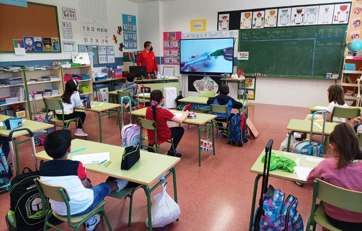 Cruz Roja Reciclaje Colegios 2022