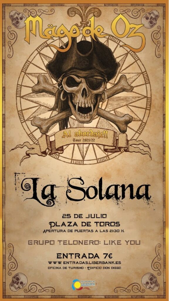 Cartel Mago de Oz La Solana