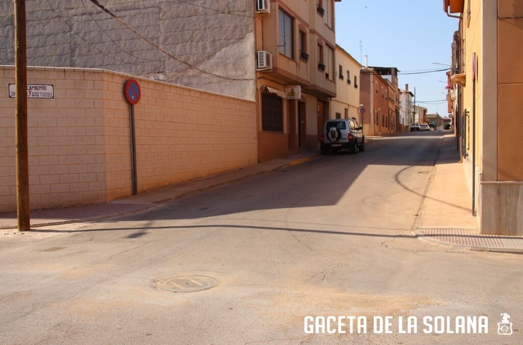 Cruce en el que se produjo el accidente