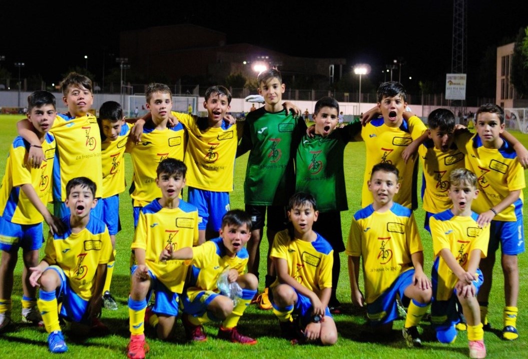 Pegadimon subcampeón benjamín