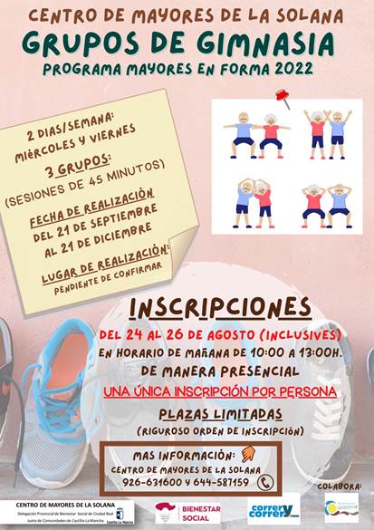 -Cartel gimnasia mayores