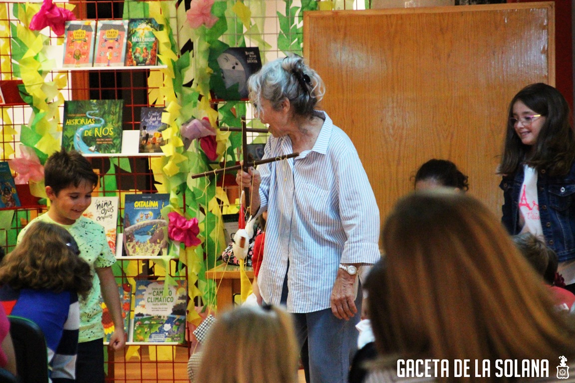 -Julia Díaz durante el acto de entrega