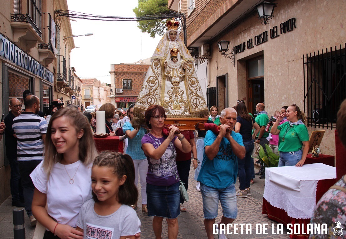 -La Virgen de Peñarroya en el Cristo del Amor