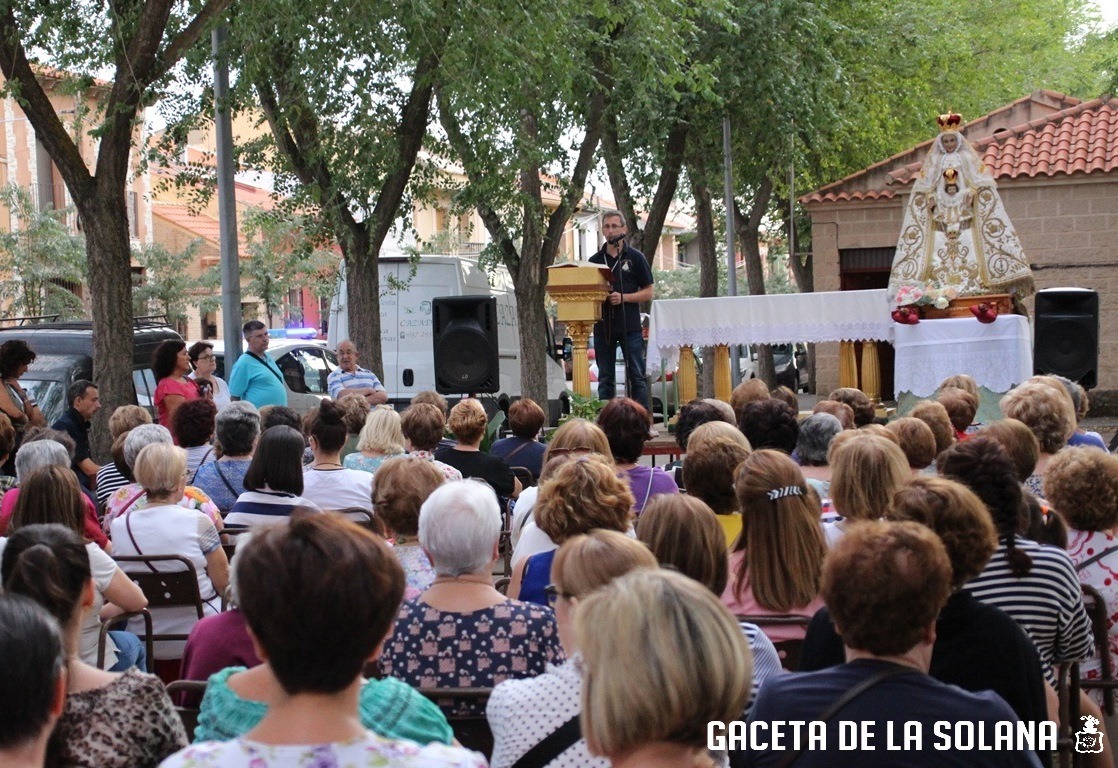 -La Virgen de Peñarroya en el barrio de la Calzada