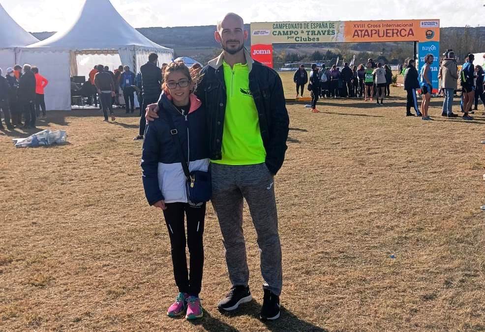 -Mercedes con Pedro Juli en el nacional de Atapuerca