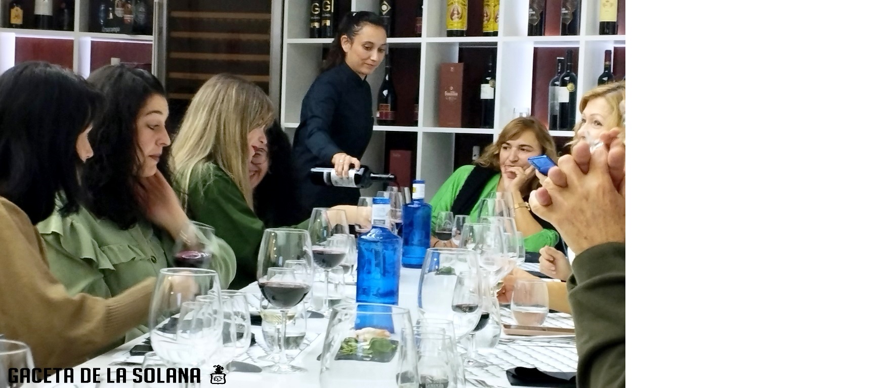 Un momento de la cata en La Casota