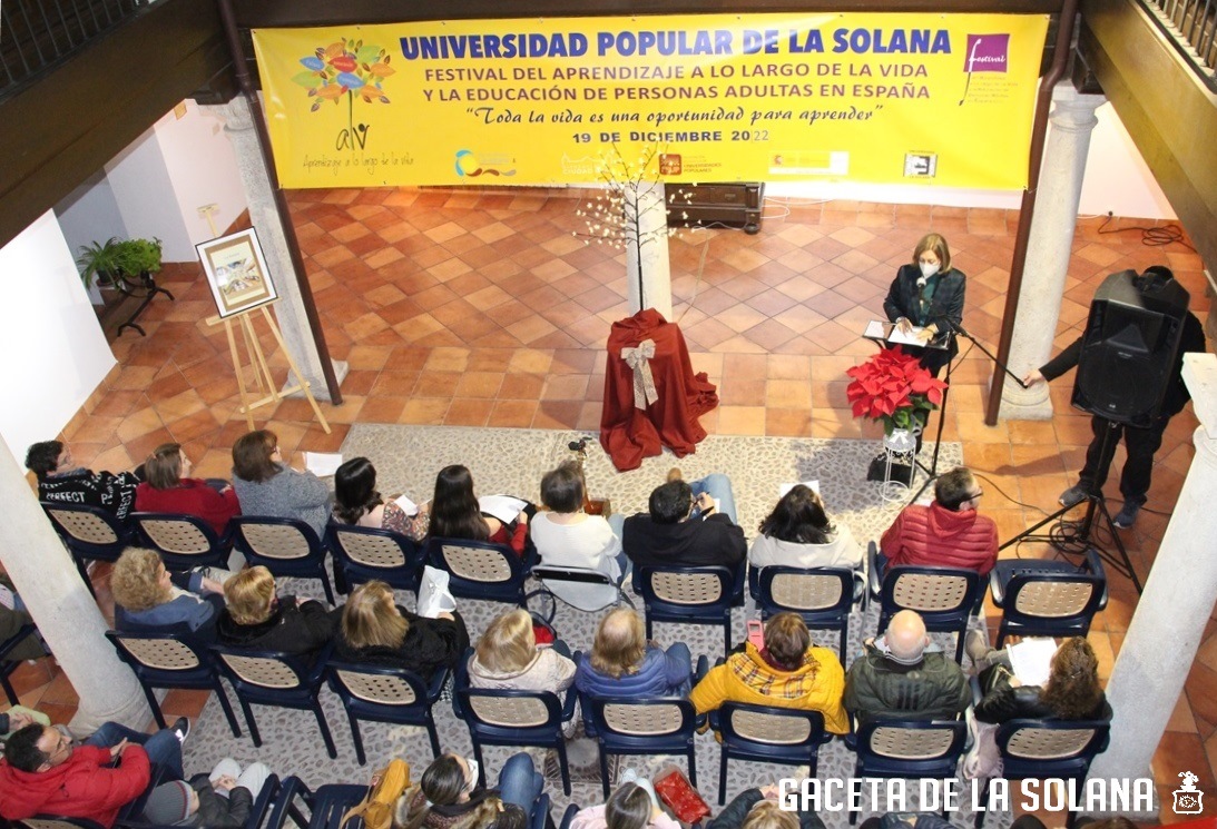 -Un momento del acto central del festival del aprendizaje