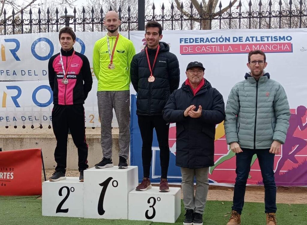 Pedro Juli en lo más alto del podio