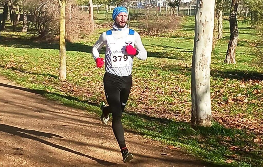 -Pedro Julián Moreno en plena carrera en Puertollano
