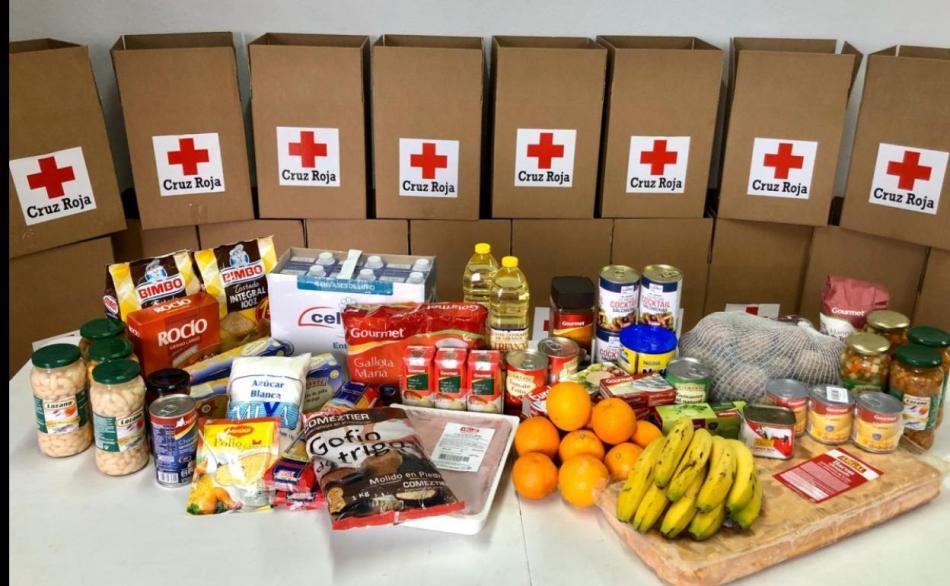 alimentos Cruz Roja