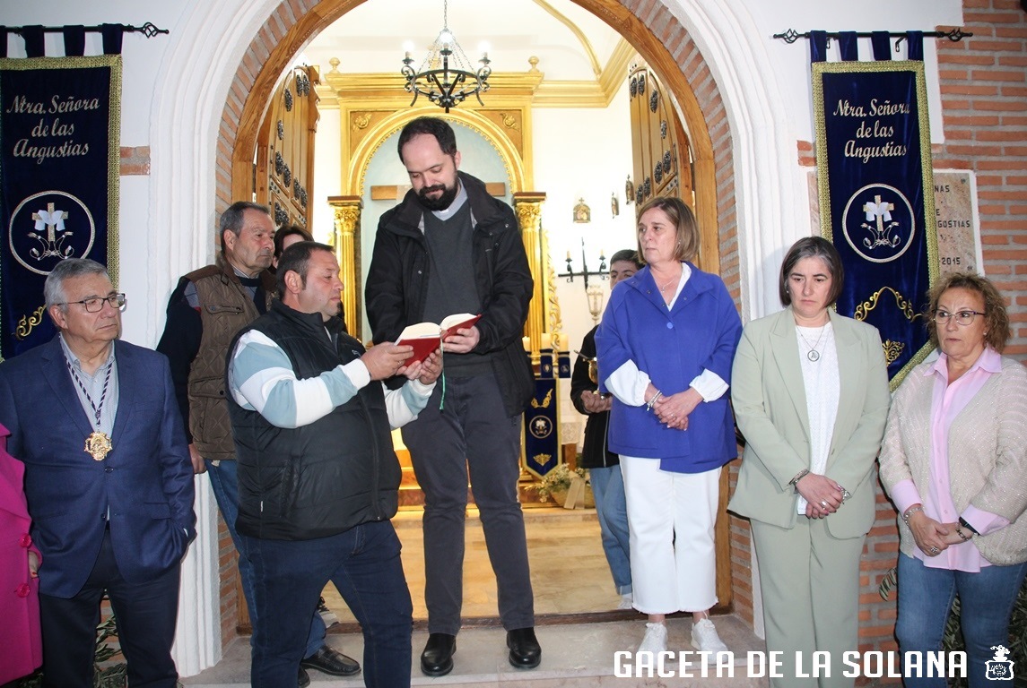 -Un momento de la bendición