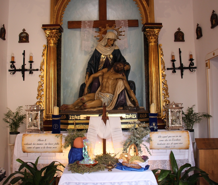 Cruz virgen de las Angustias