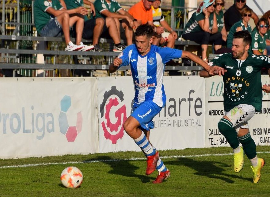 -Maldonado con la camiseta del Tarancón