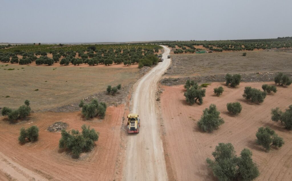 Rueda Caminos máquinas