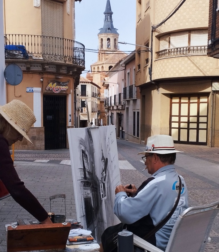 - Pintura rápida concursante