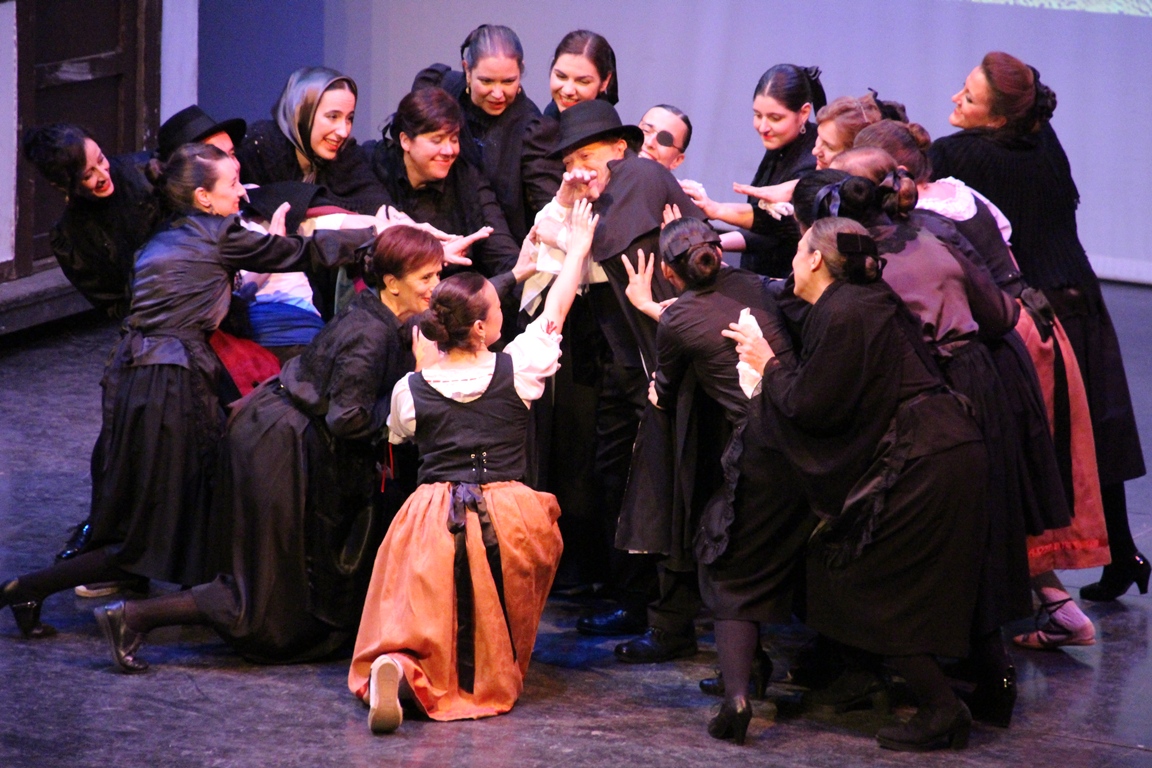 Escena de La caza del viudo