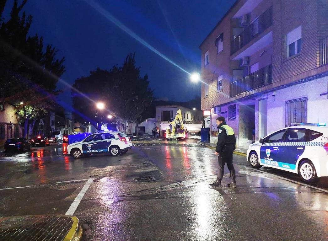 Foto árbol caído 2 -Policía árbol