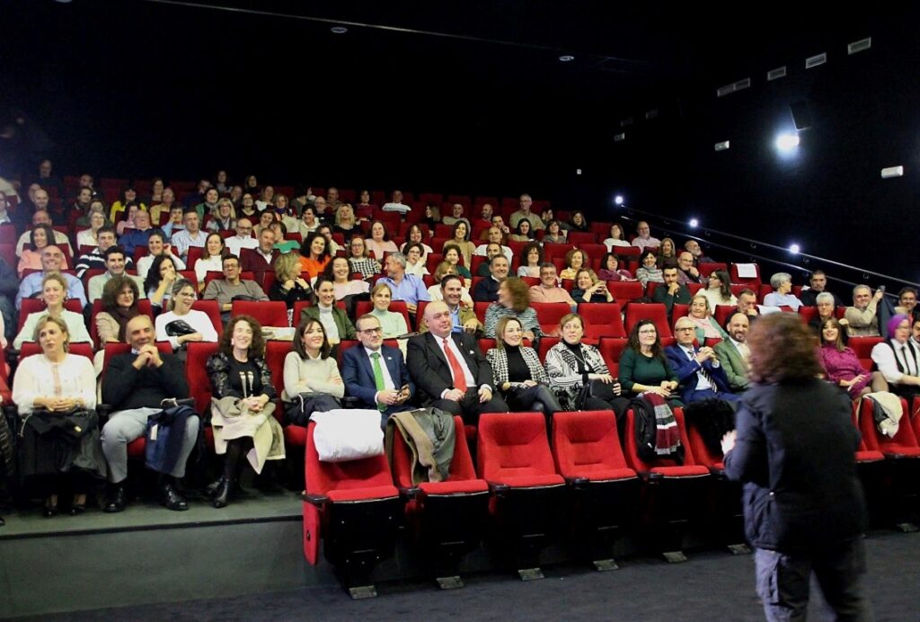 -Un momento de la gala de clausura en el Centro Tecnológico de Audiovisuales