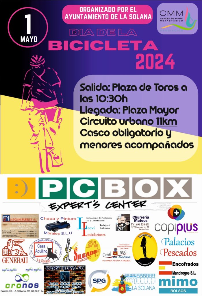 Cartel Día de la Bicicleta