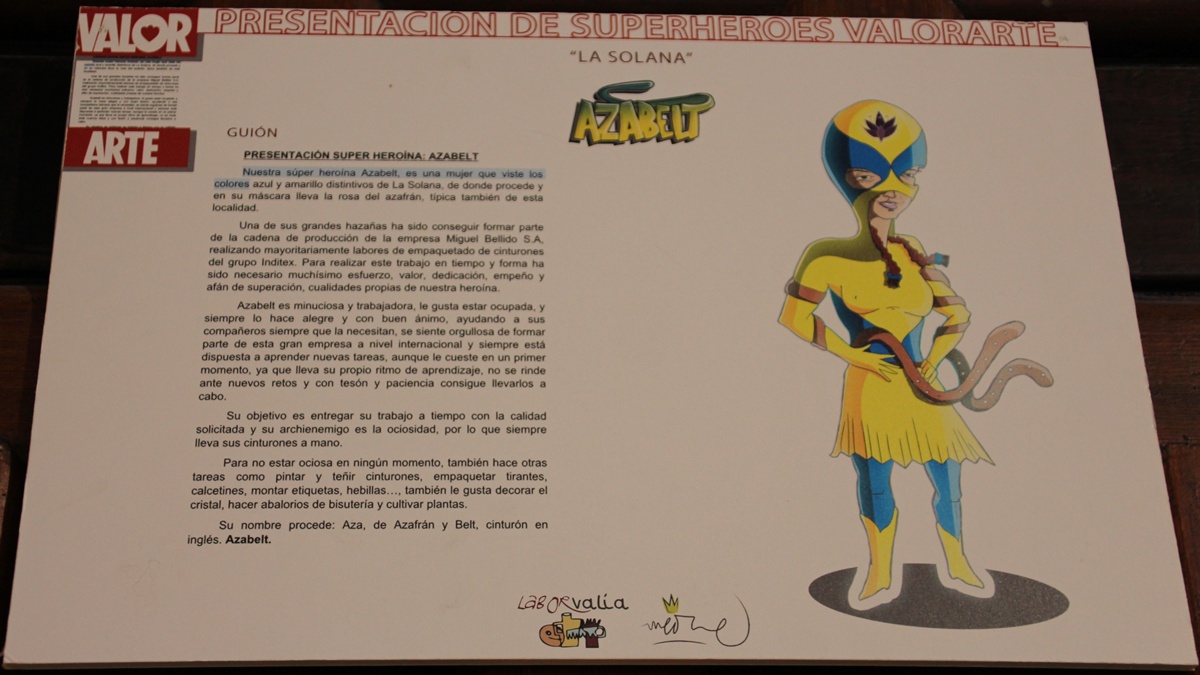 - Expo super héroes Azabelt