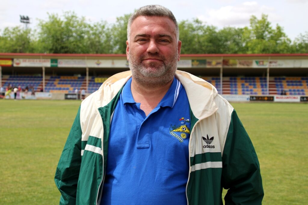 -Agustín Sánchez entrenador del FF La Solana