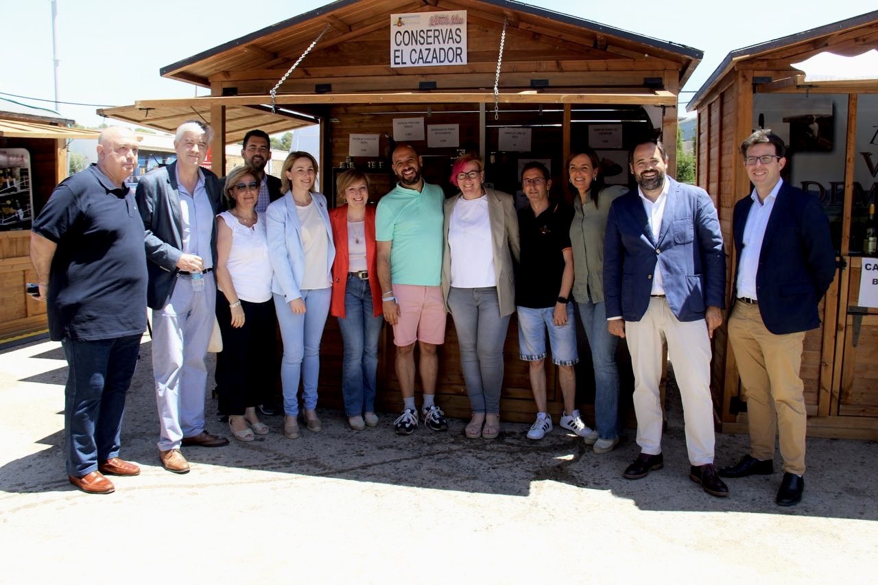 Foto Feria visita Paco Núñez -Feria visita Paco Núñez