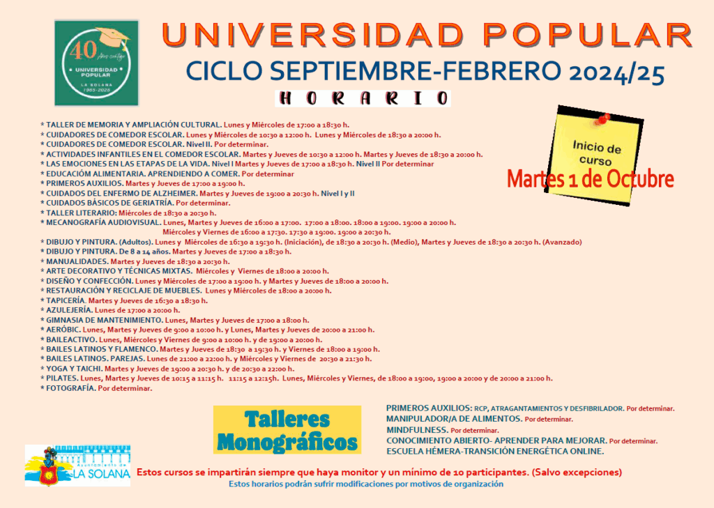 horario up def