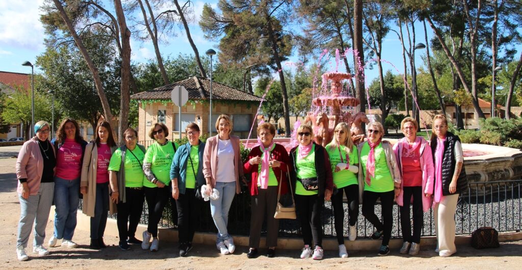 - Fuente rosa asistentes