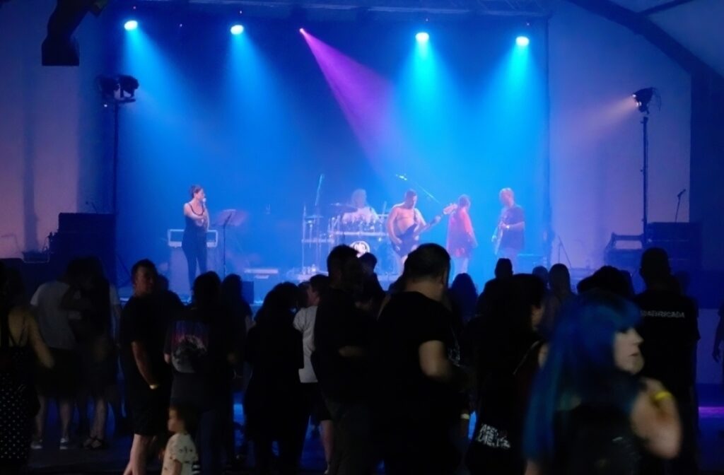 -La banda solanera Grajos en un festival anterior