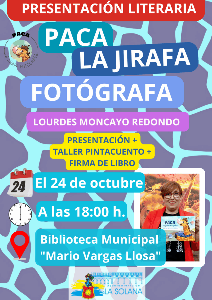 PACA LA JIRAFA FOTÓGRAFA