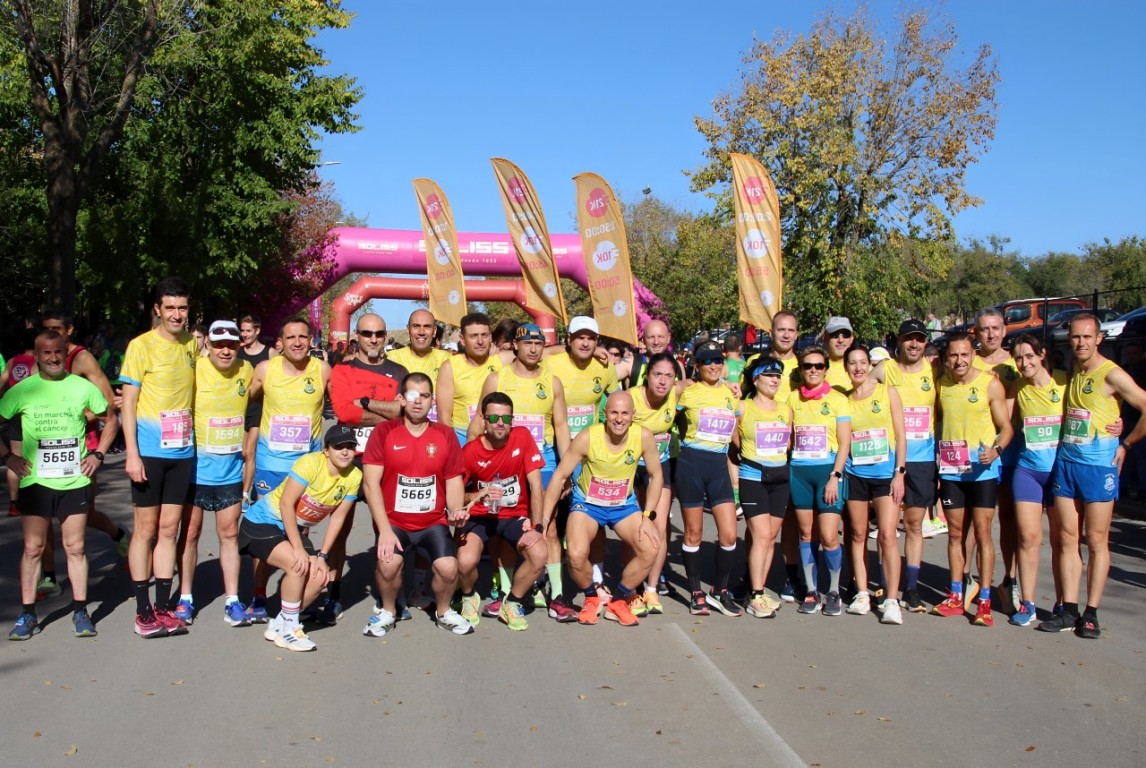 -Atletas solaneros en la salida
