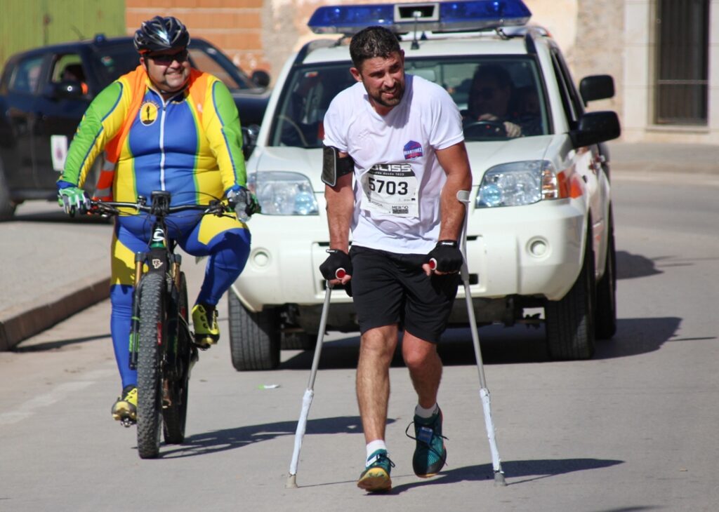 -Xavi Martínez cubrió la carrera en algo más de una hora