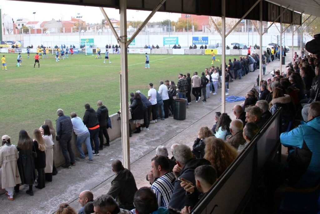 -Aspecto de La Moheda en un partido de esta temporada-