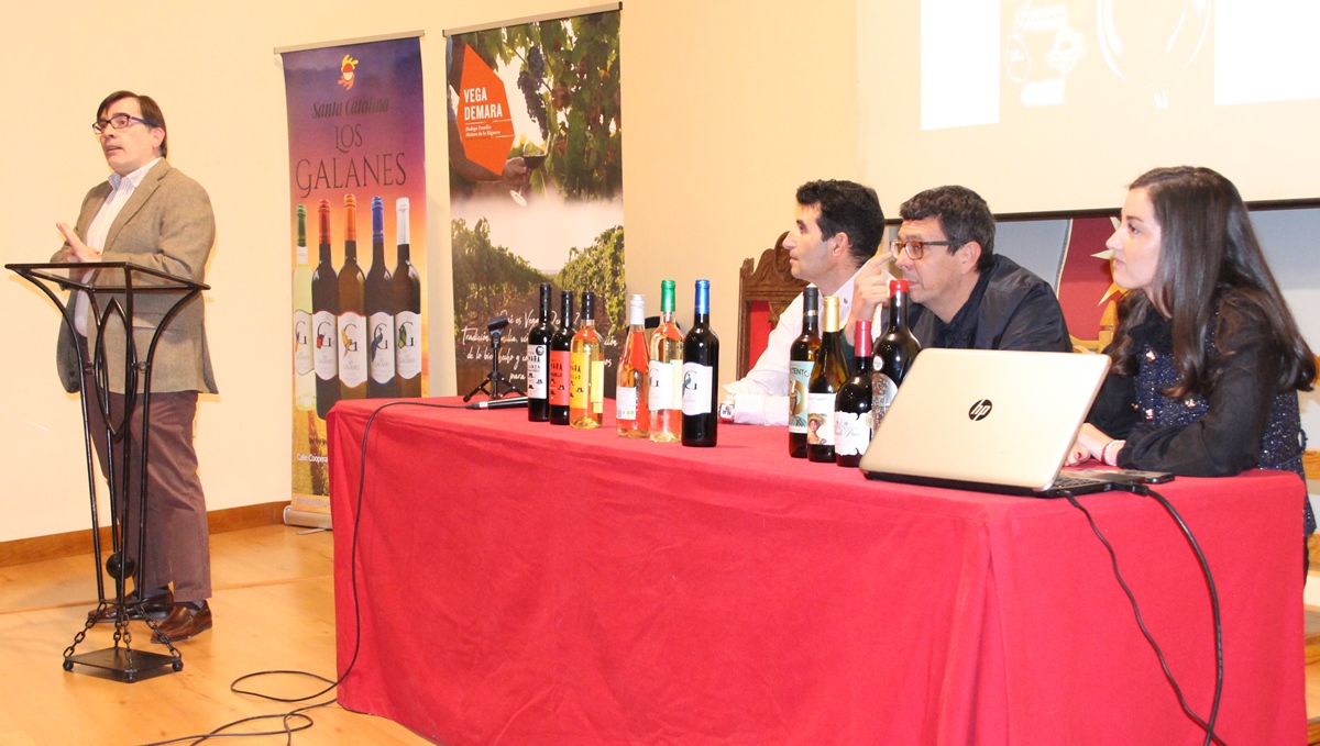 - Presentación vinos charla