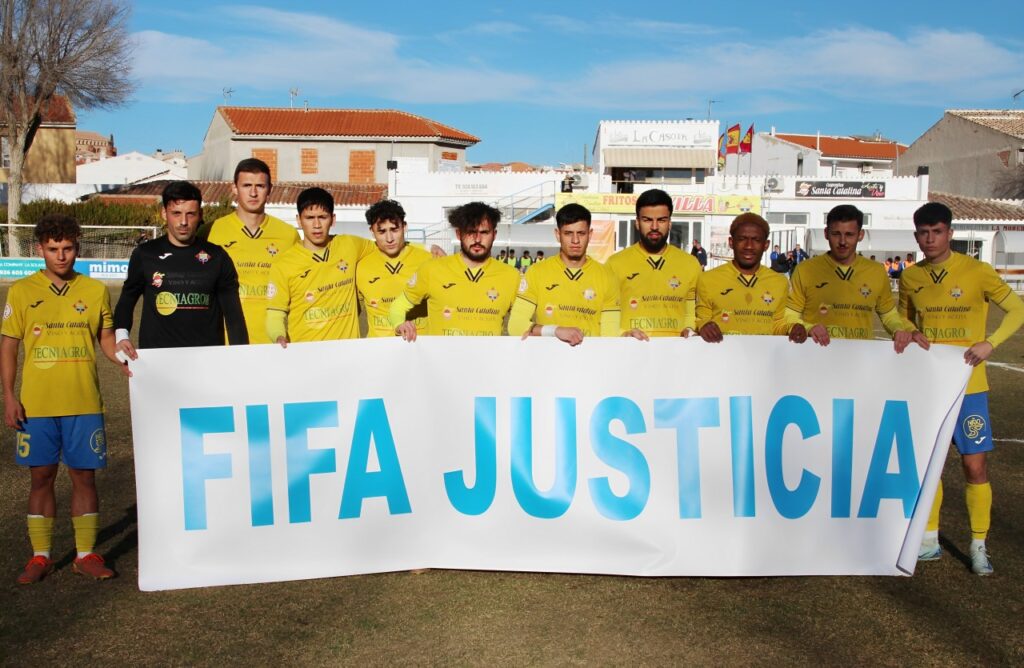 -CF pancarta FIFA