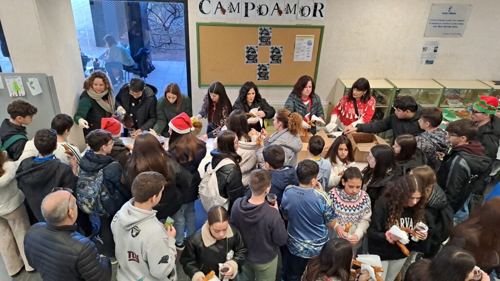 - Desayuno solidario reparto