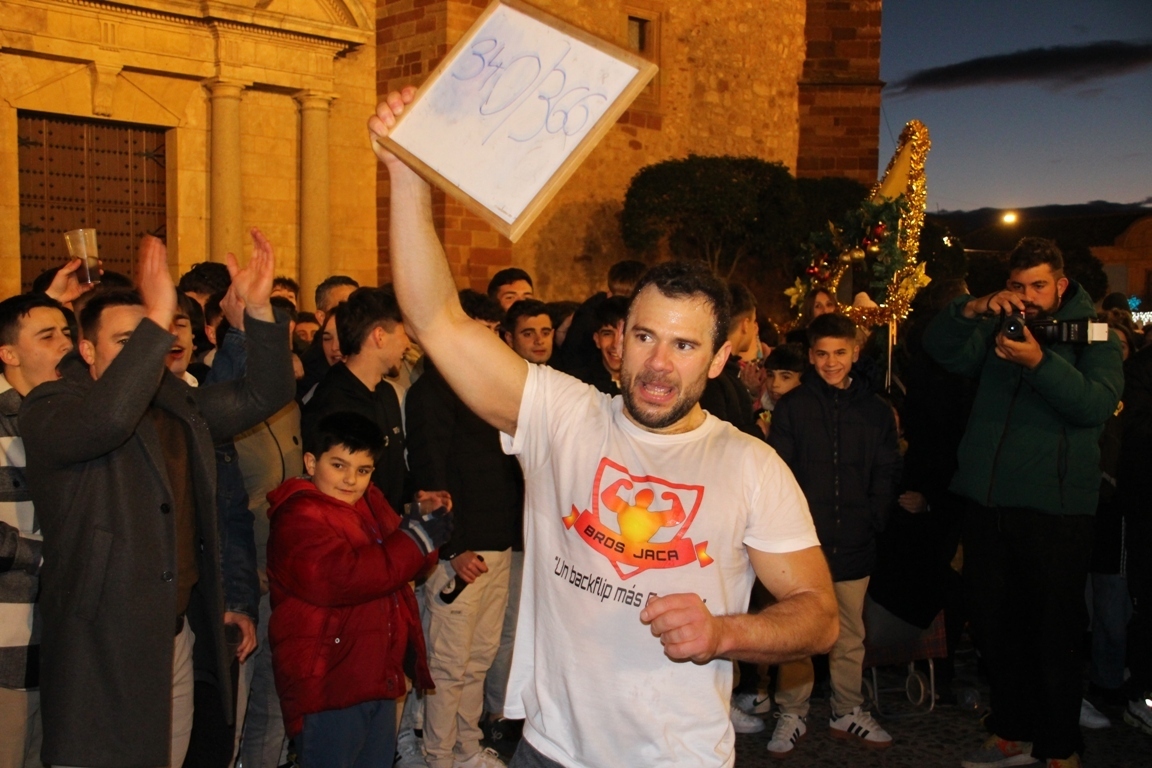 -Josué minutos antes de completar su hazaña