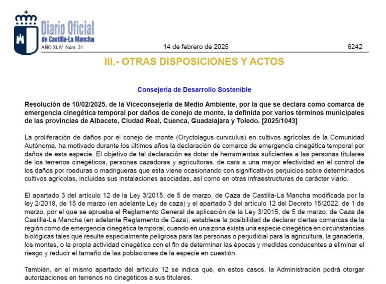 Diario Oficial Castilla La Mancha