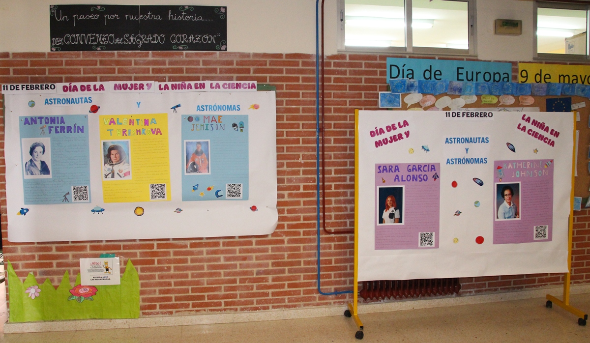 - Paneles con mujeres referentes de la ciencia