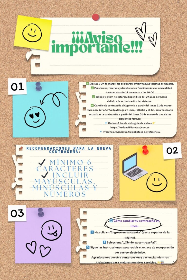 CAMBIO SISTEMA BIBLIOTECA