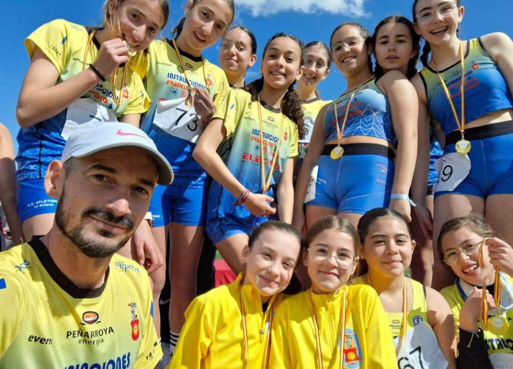 -Selfie equipo femenino sub-14
