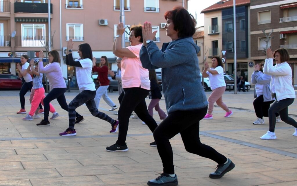 - Exhibición de pilates