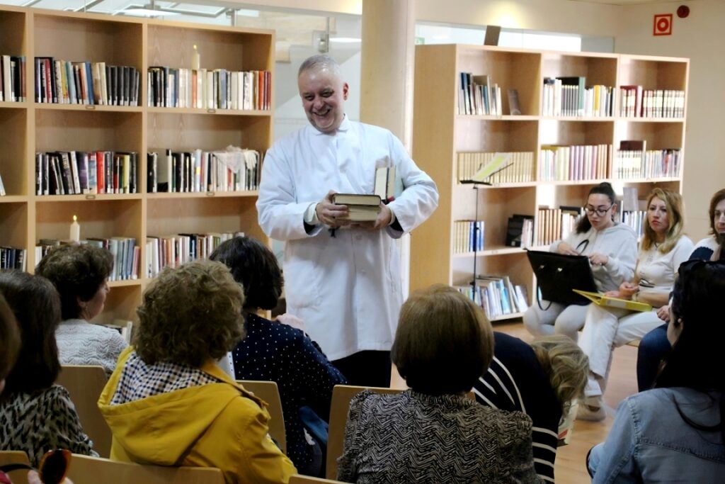 -Raúl Tirado durante su función