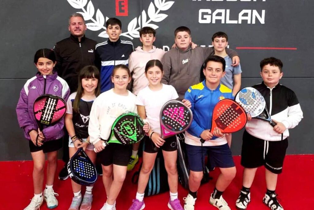 -Jugadores de pádel de La Solana