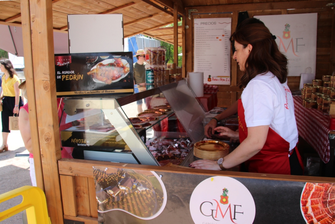 -Pedrín stand