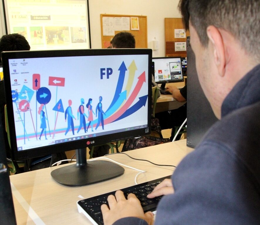 -Aula de FP en el IES Modesto Navarro-