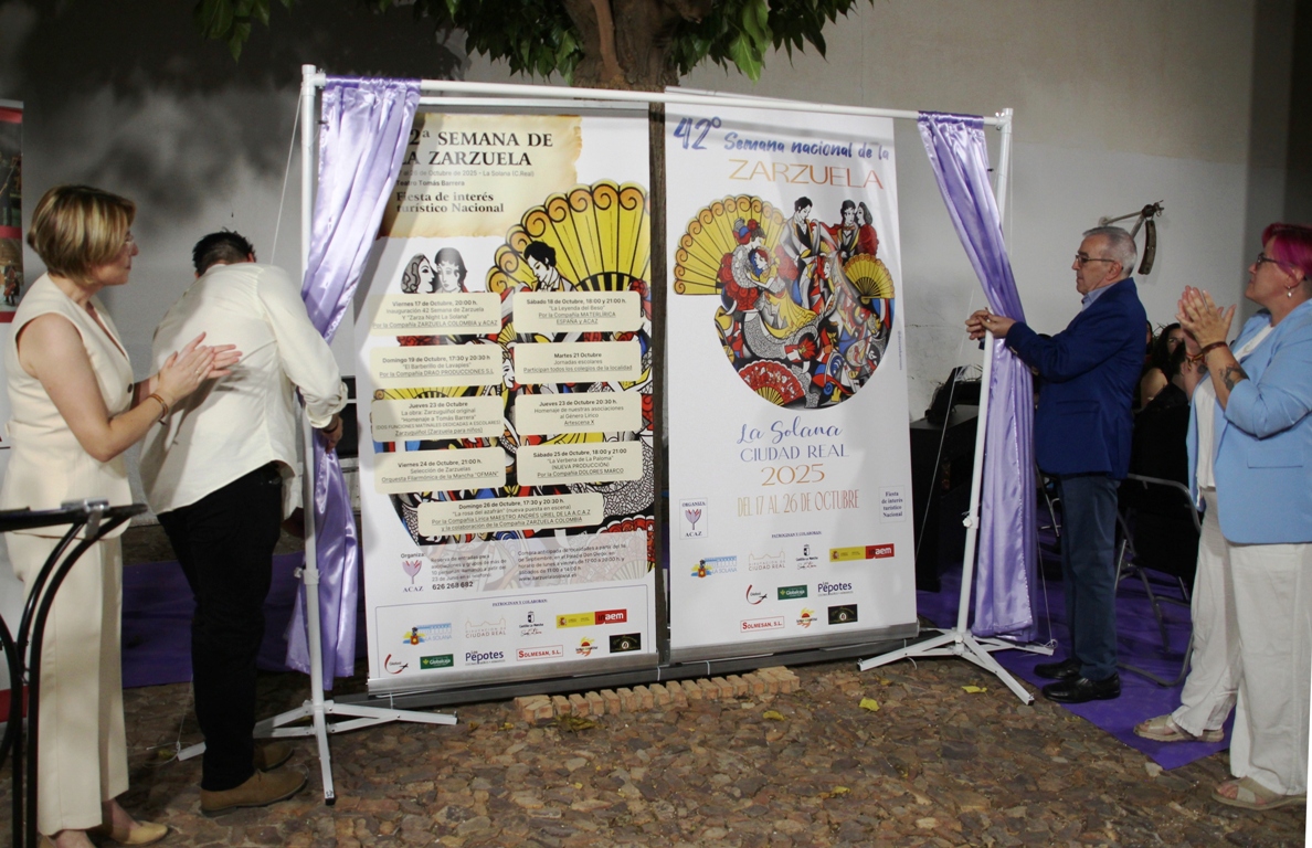 -Cartel anunciador presentación