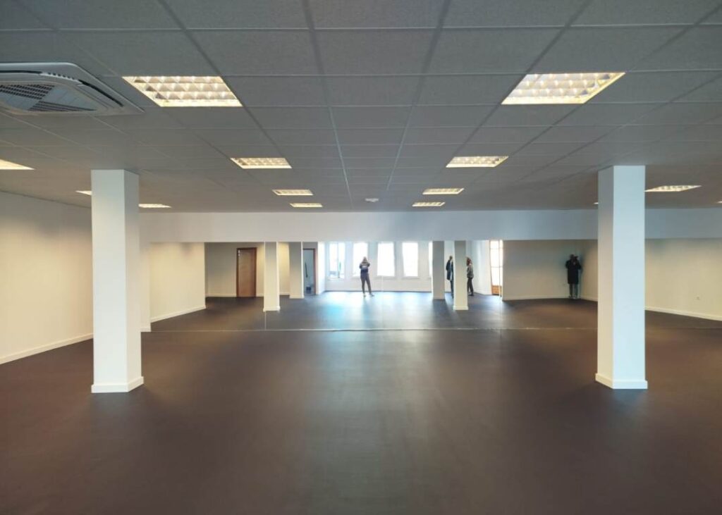 - Así ha quedado el aula