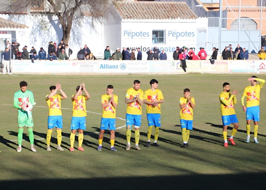 -Aarón con el número 14 fue titular el domingo contra el Pedroñeras-